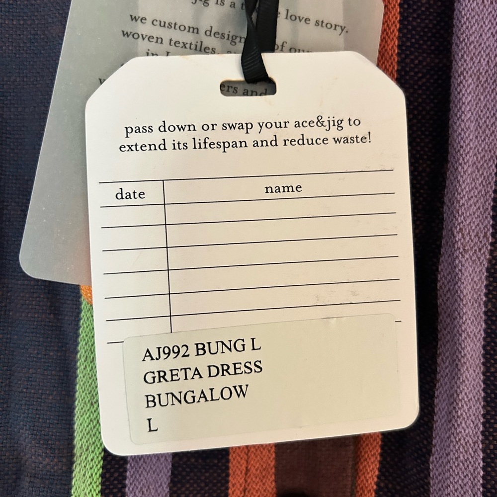 NWT Ace & Jig Greta Dress Mid Button-Down Dress - Picture 8 of 10